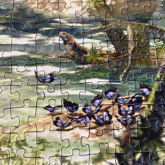 Ravensburger 1000 piece puzzle 'Tropical Impressions' jungle scene leopards - Picture 6 of 7